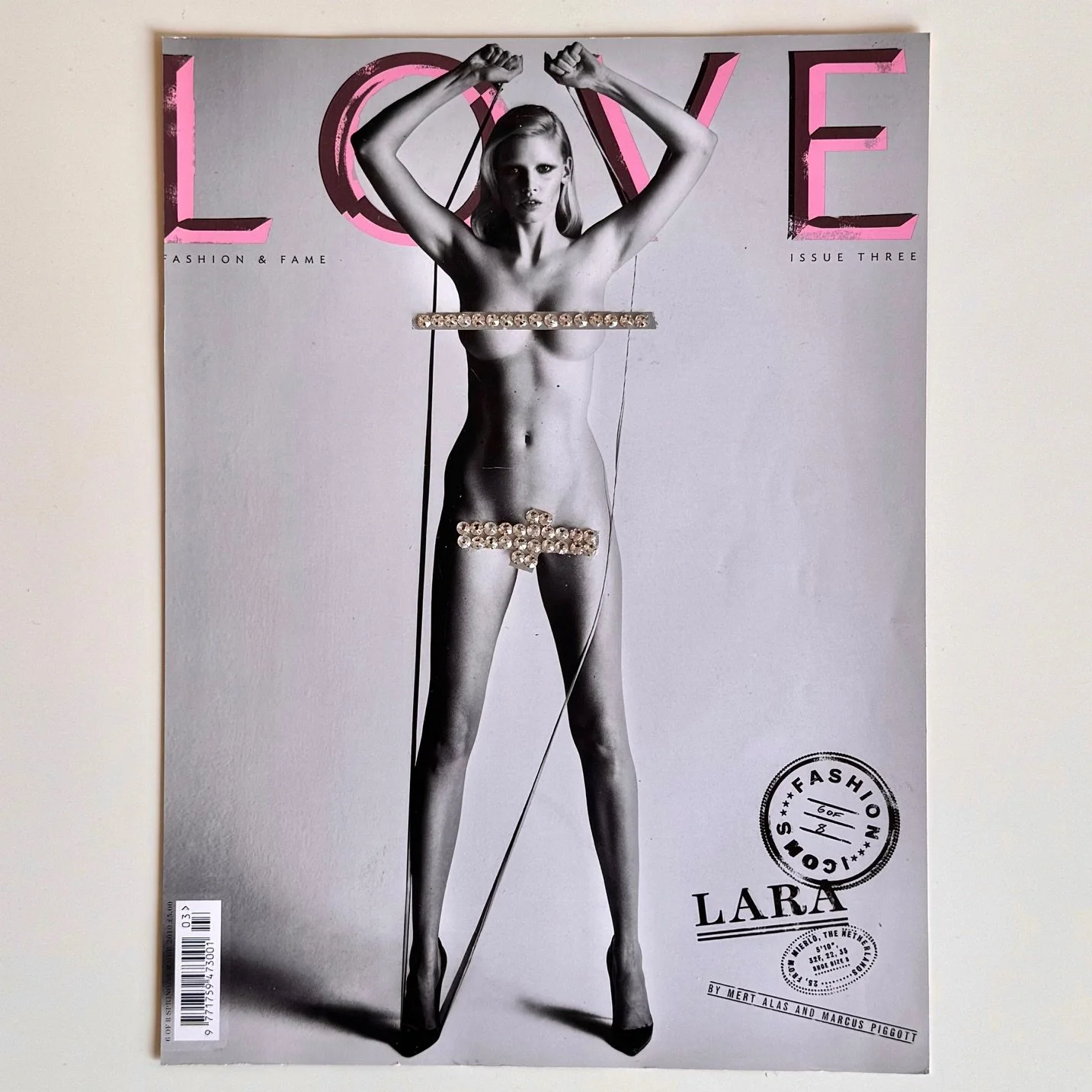 Love Magazine cover
