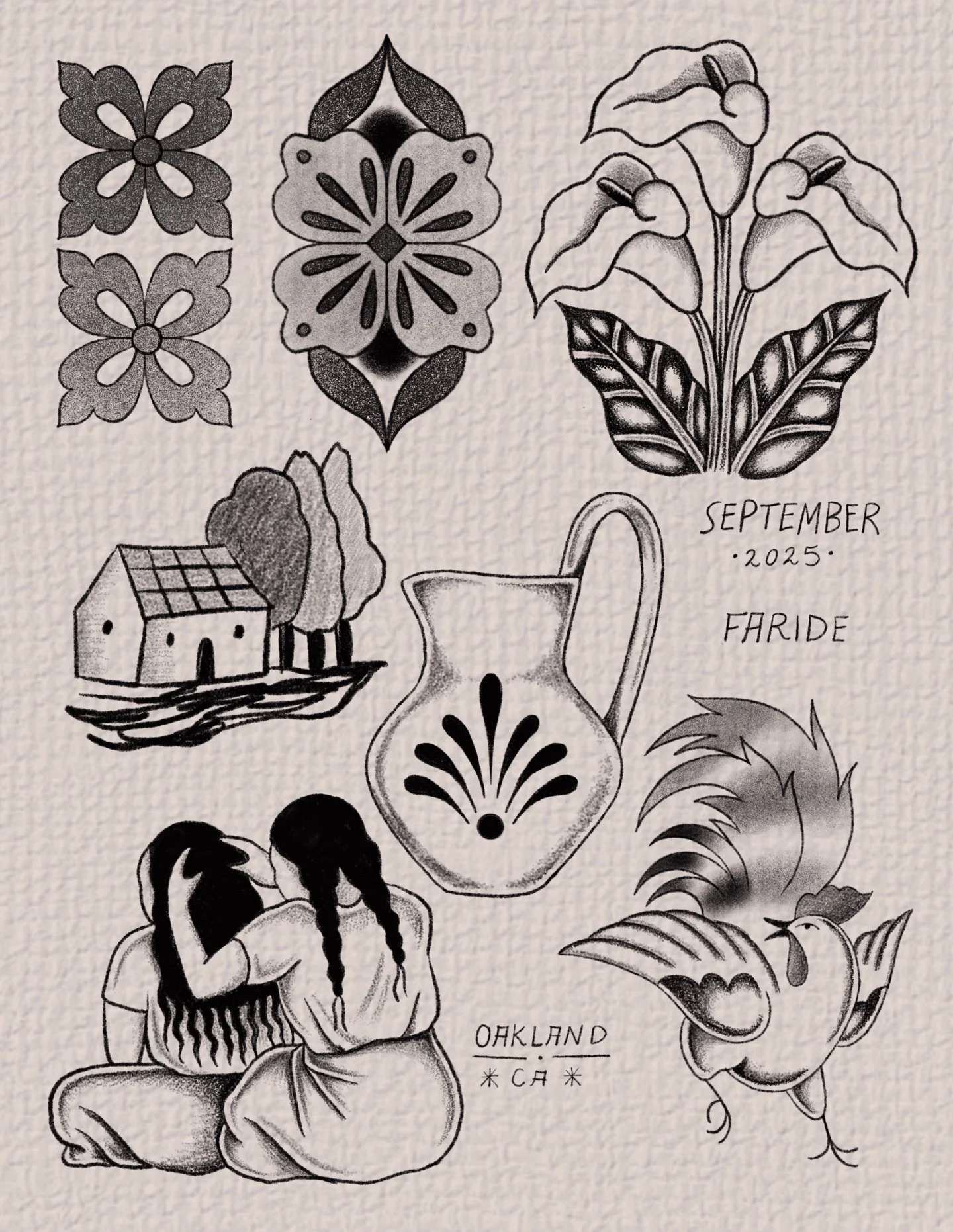 Pedacitos de mi coraz&oacute;n &hearts;️ esta carta de dise&ntilde;os fue inspirado por la nostalgia de mi ni&ntilde;ez y de el lugar que siempre alumbra mis memorias. 

REMAINING AVAILABILITY:
11/20/25
11/21/25
11/27/25
11/28/25
&amp; ALL OF DECEMBE