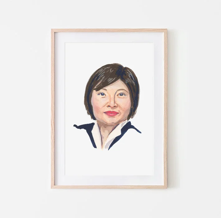 SAMPLE SALE | X is for Xian Zhang | Original Artwork