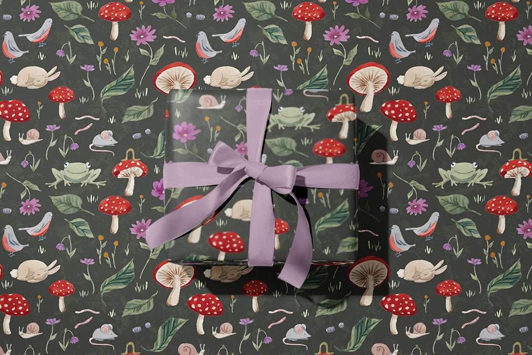 Woodland Wrapping Paper — Kristin MacKenzie Design