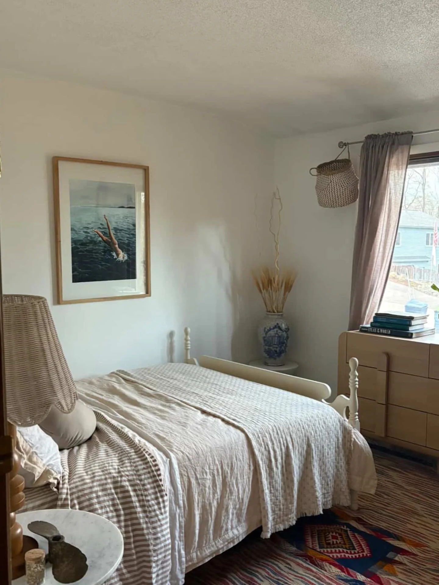 full circle moment when the amazing @jessiebrave sends me this photo of her gorgeous home featuring my artwork inspired by her beautiful photo. thank you again Jesse for letting me use your incredible work as a reference. you&rsquo;re endlessly inspi