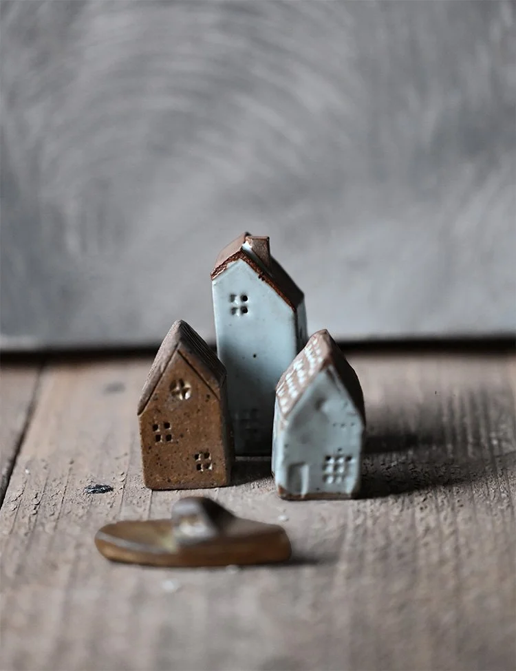 Tiny Shanty Set by Native House Ceramics
