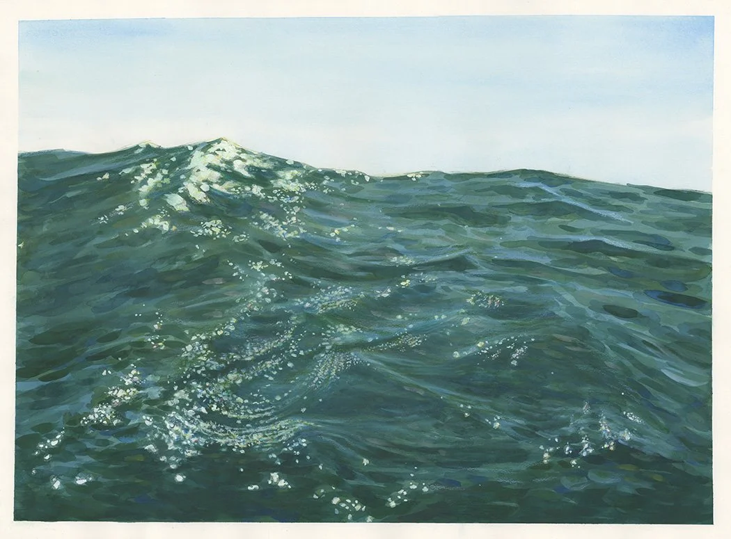 To Be Held - original painting by Kristin MacKenzie Hussey