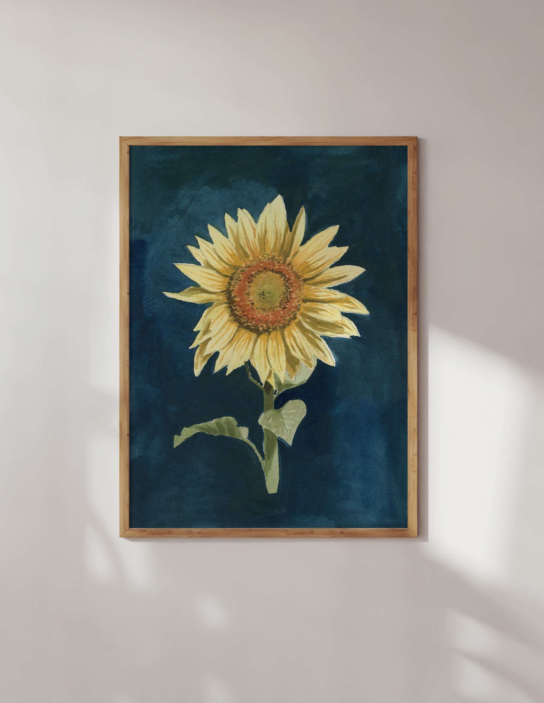 S is for Sunflower- Framed Mock Up small.jpg