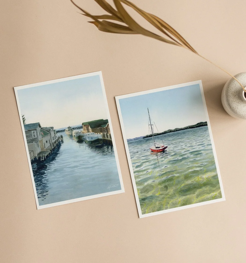 Views From The Fresh Coast 2 | Folded Notecard Set