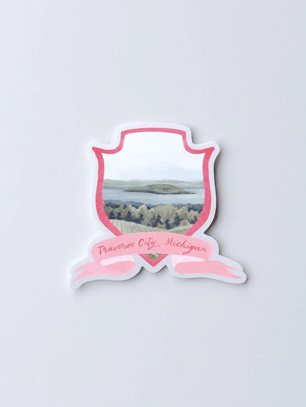 Traverse City Crest Sticker.jpg