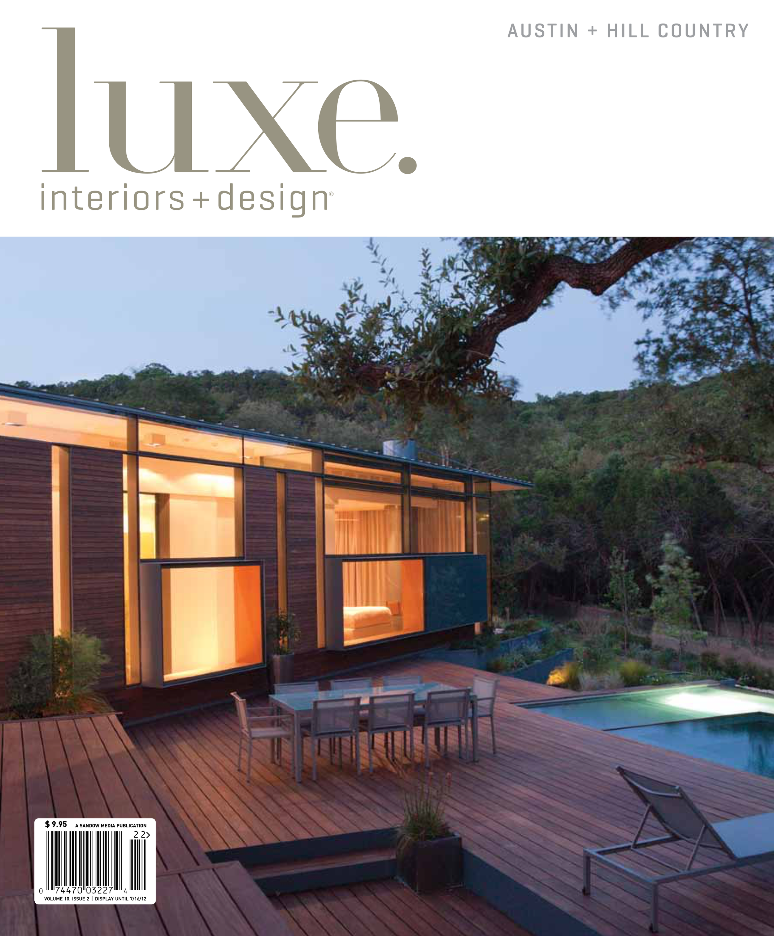 Luxe Interiors + Design Cover