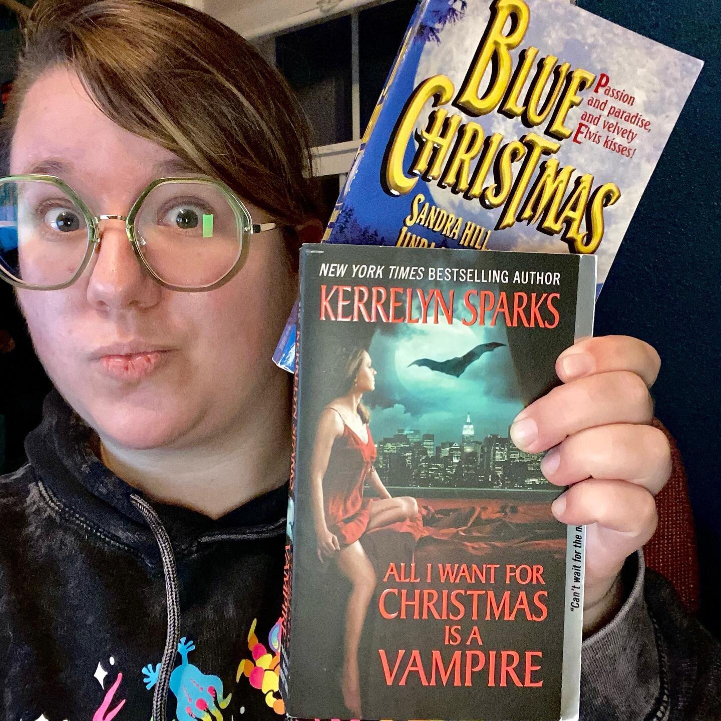 INSTAGRAM. I come to you tonight with an urgent request. December is almost upon us, and I promised myself that, come December, I&rsquo;d start reading one of my two mystery box mass market paperbacks that have a Christmas theme, and now that we&rsqu