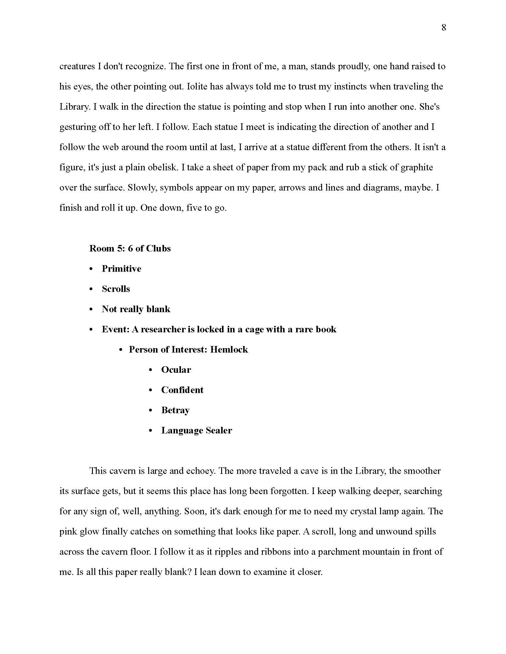 Rh Page The Librarian’s Apprentice Playthrough — Rachael Huszar