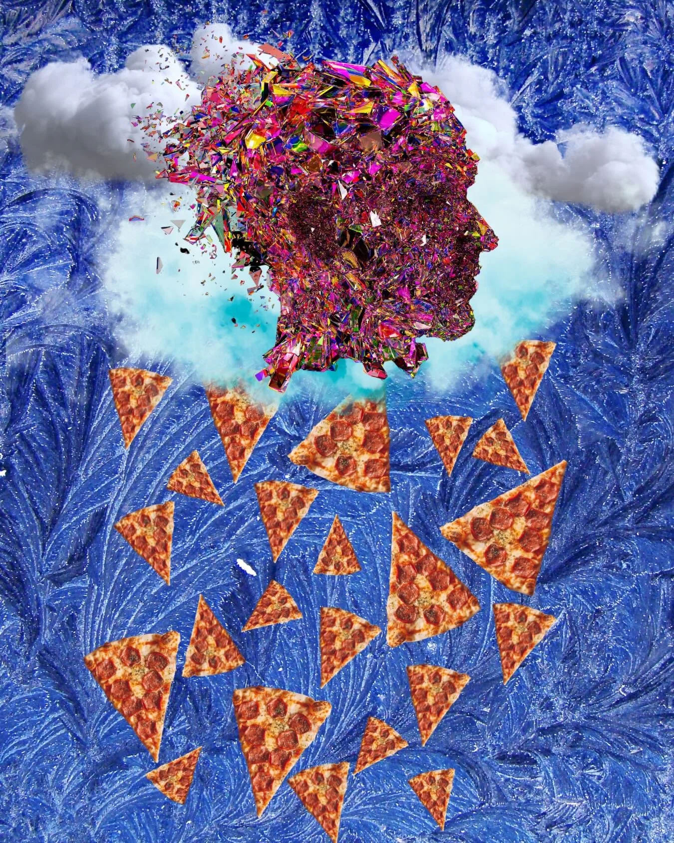 Pizza is joy for me. No matter how I&rsquo;m feeling&mdash;sad, stressed, annoyed&mdash;pizza reliably makes me happy. I genuinely enjoy it. So that&rsquo;s why it&rsquo;s raining pizza here.

Sometimes stress comes down on us from every direction, a