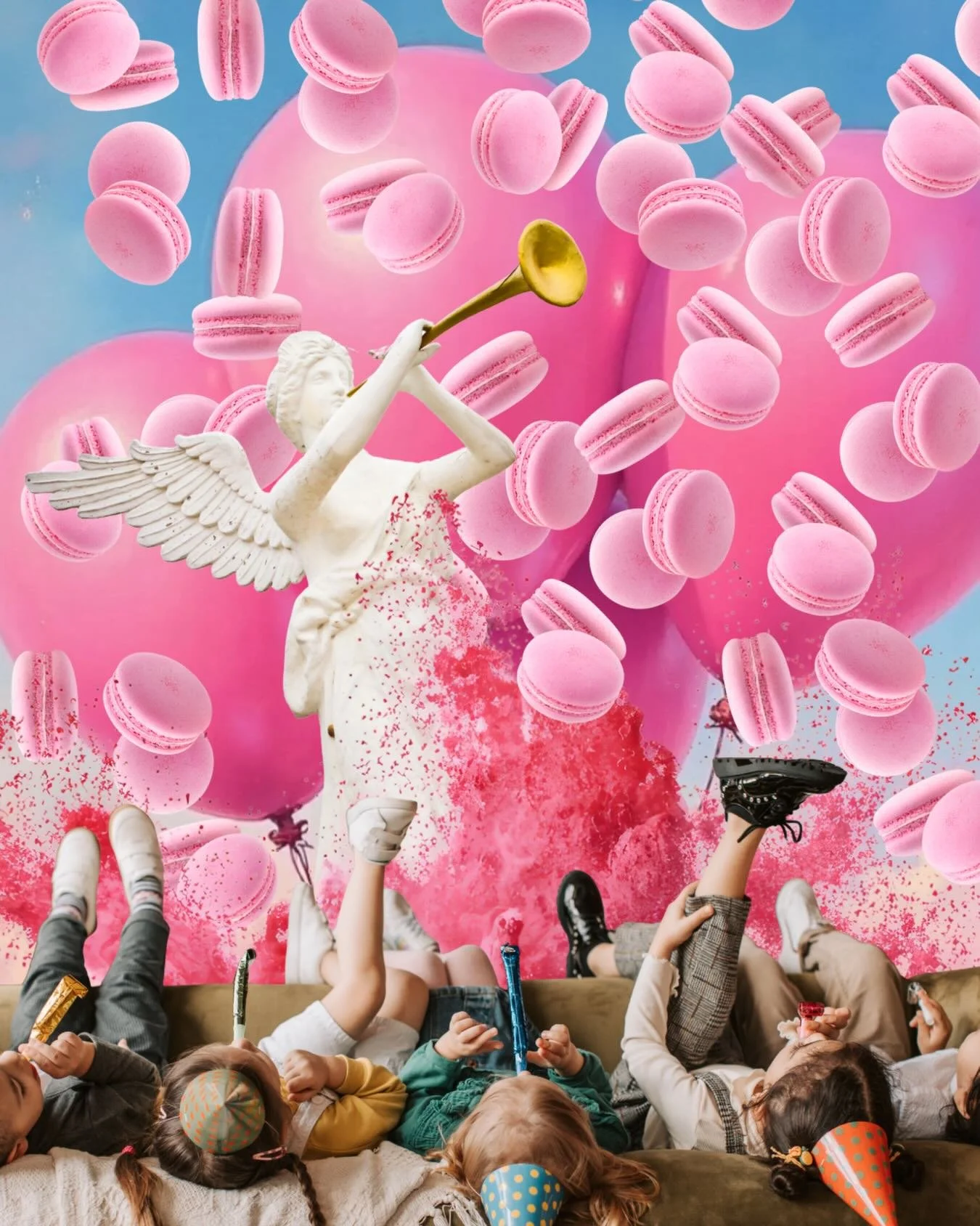 Today&rsquo;s prompt was Pink, and I immediately thought of the phrase tickled pink.

Joy, laughter, an almost childlike, silly feeling of delight. Somewhere along the way, as we get older, we can forget how powerful simple joy really is. We ration j