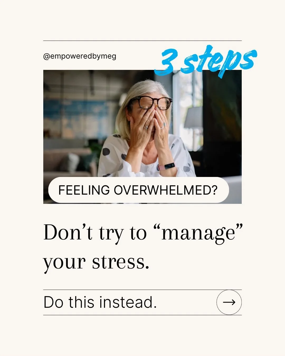 Feeling overwhelmed doesn&rsquo;t usually mean you need better time management.

It usually means you&rsquo;ve been juggling too much for too long.

I see this all the time with high-functioning clients. Folks who are capable, responsible, the ones e