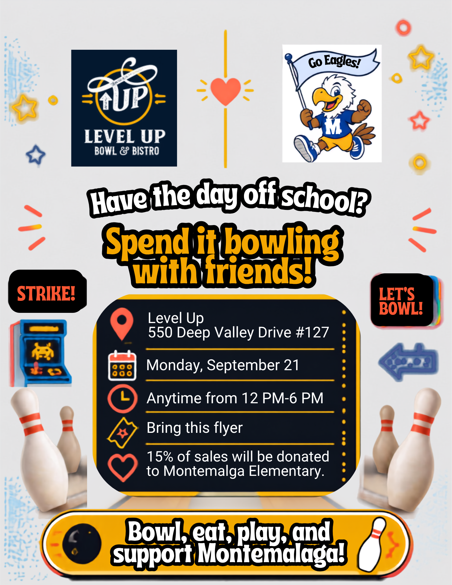 Level Up Dining Fundraiser