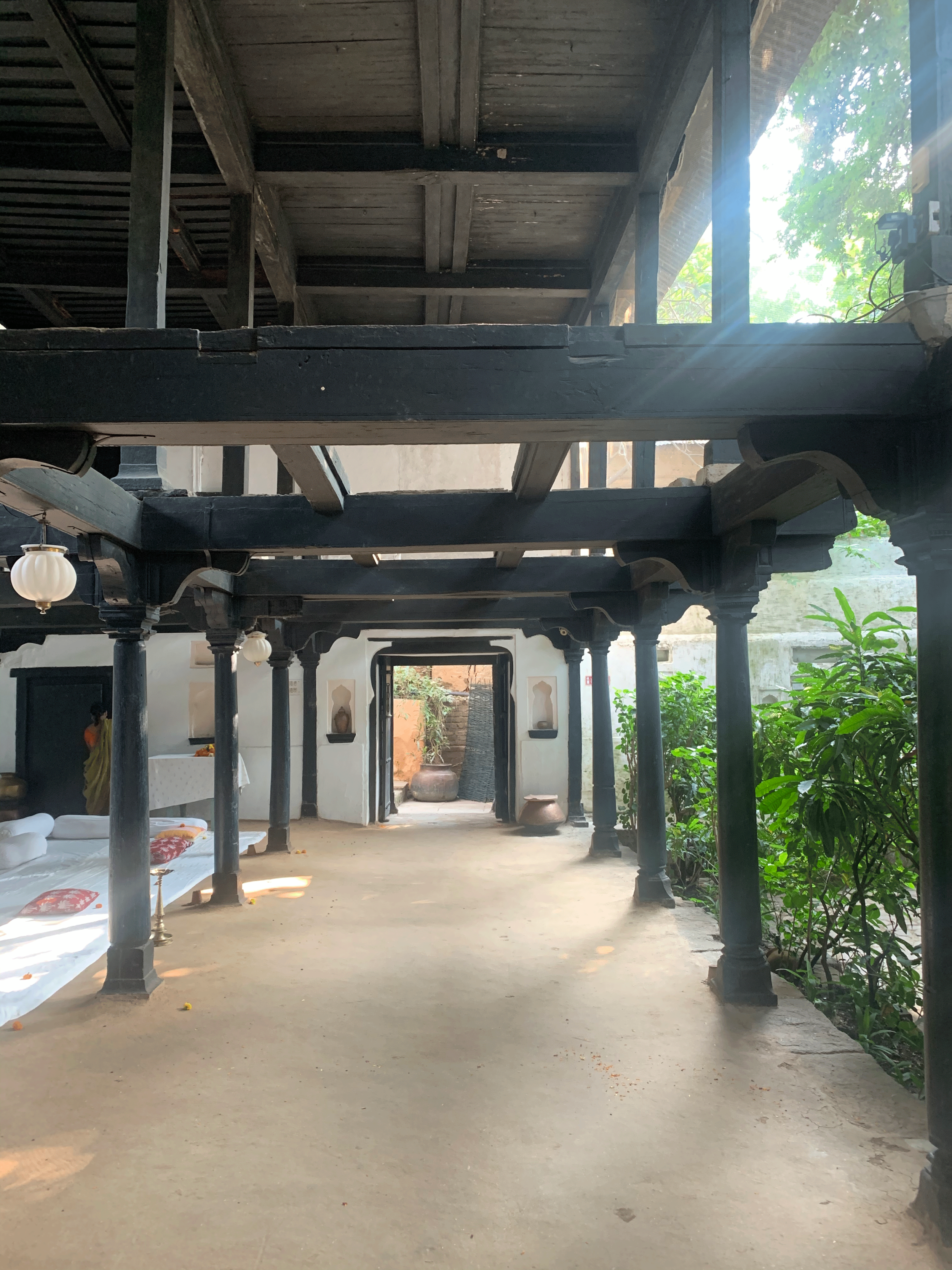 A magical corner at the hotel.
