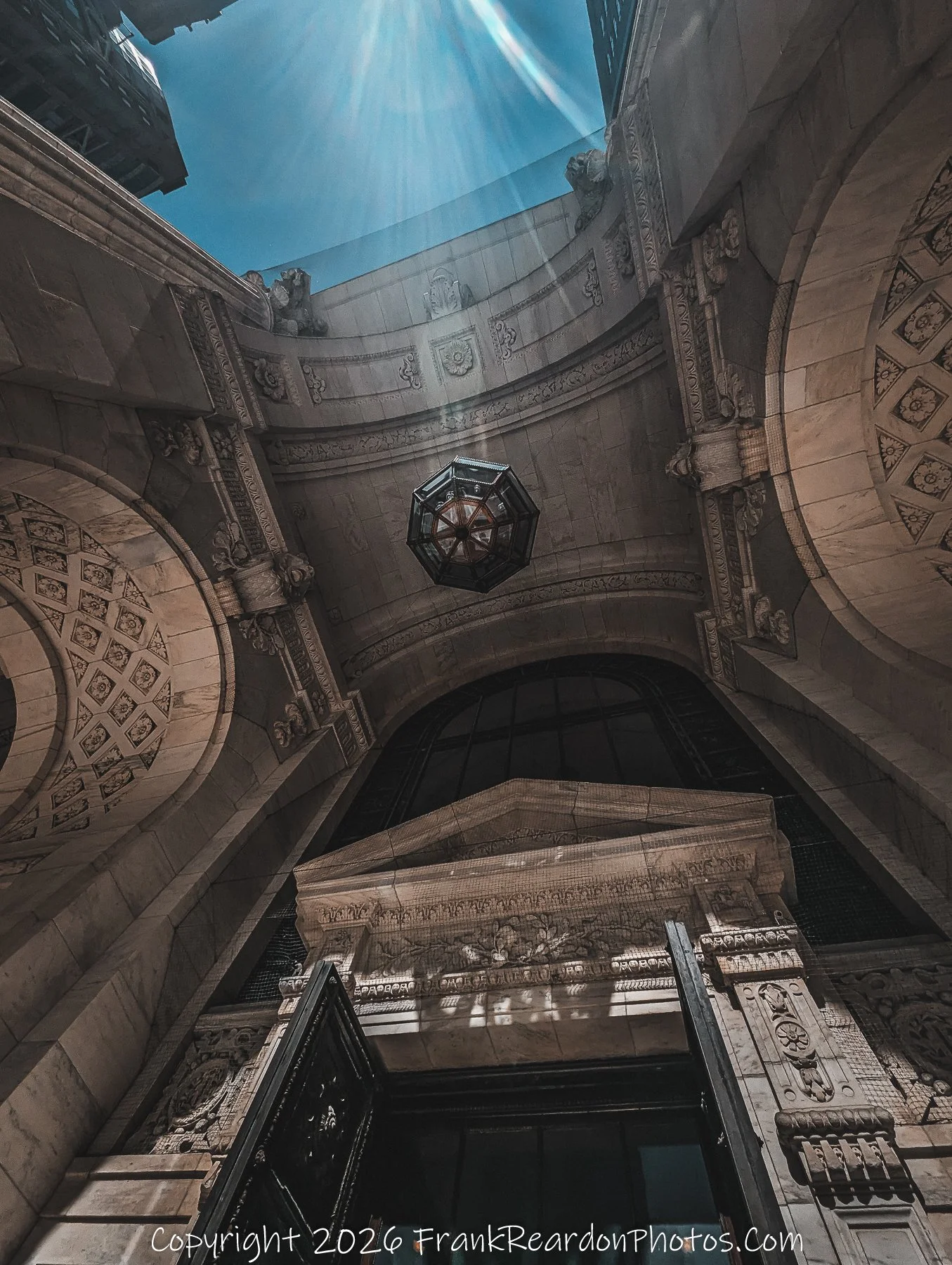 "Light Through Stone: Library Archway”