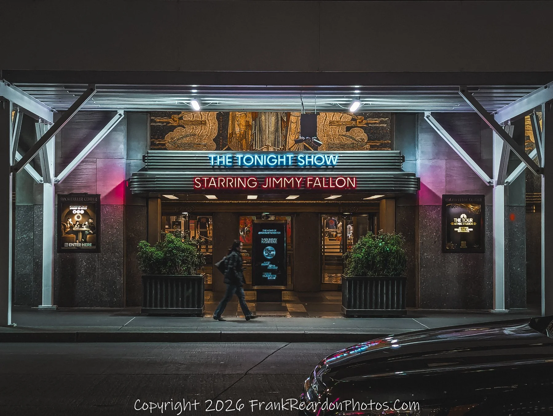 “The Tonight Show Entrance: Under the Marquee”