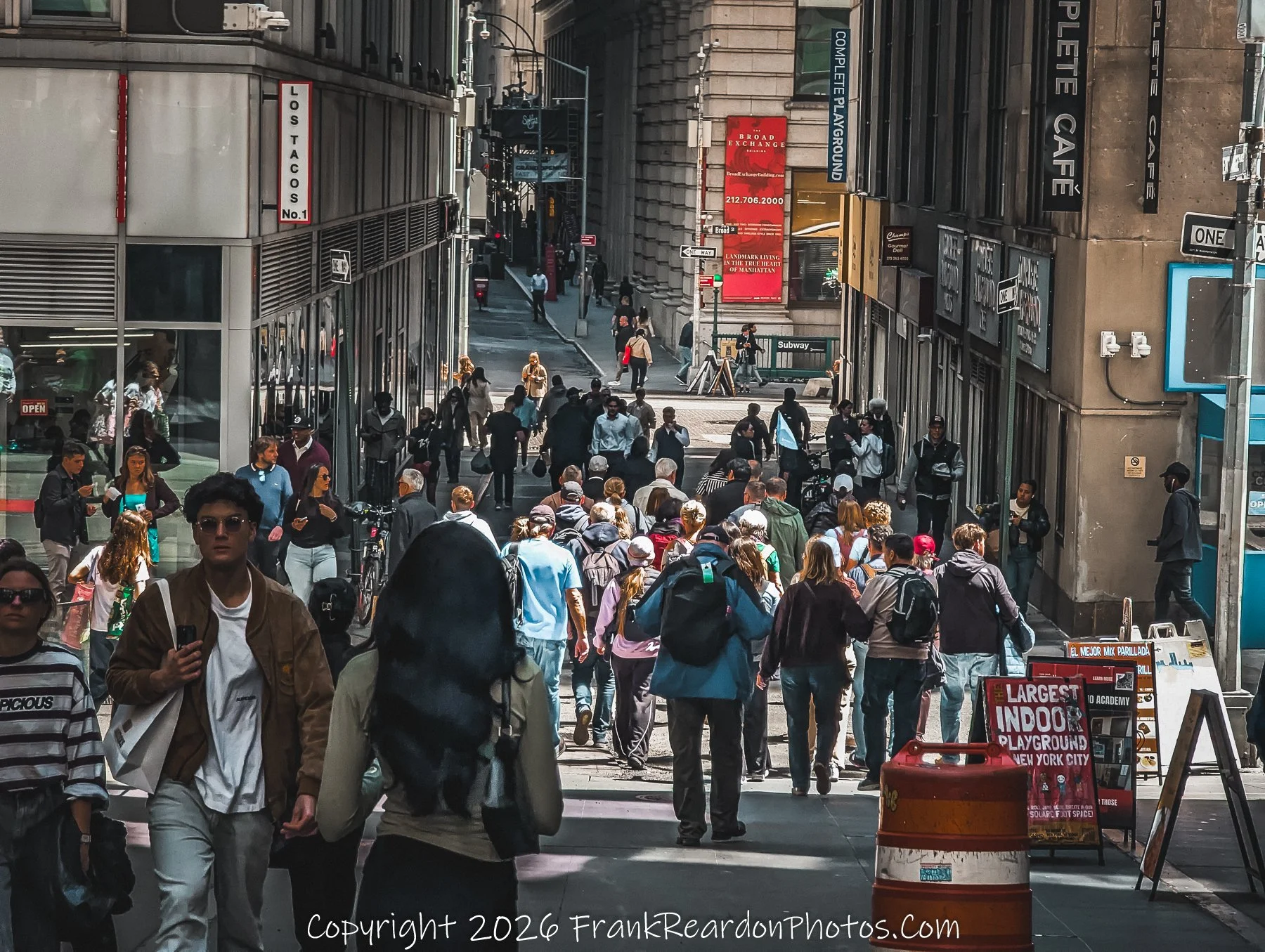 "The Crowd Moves”