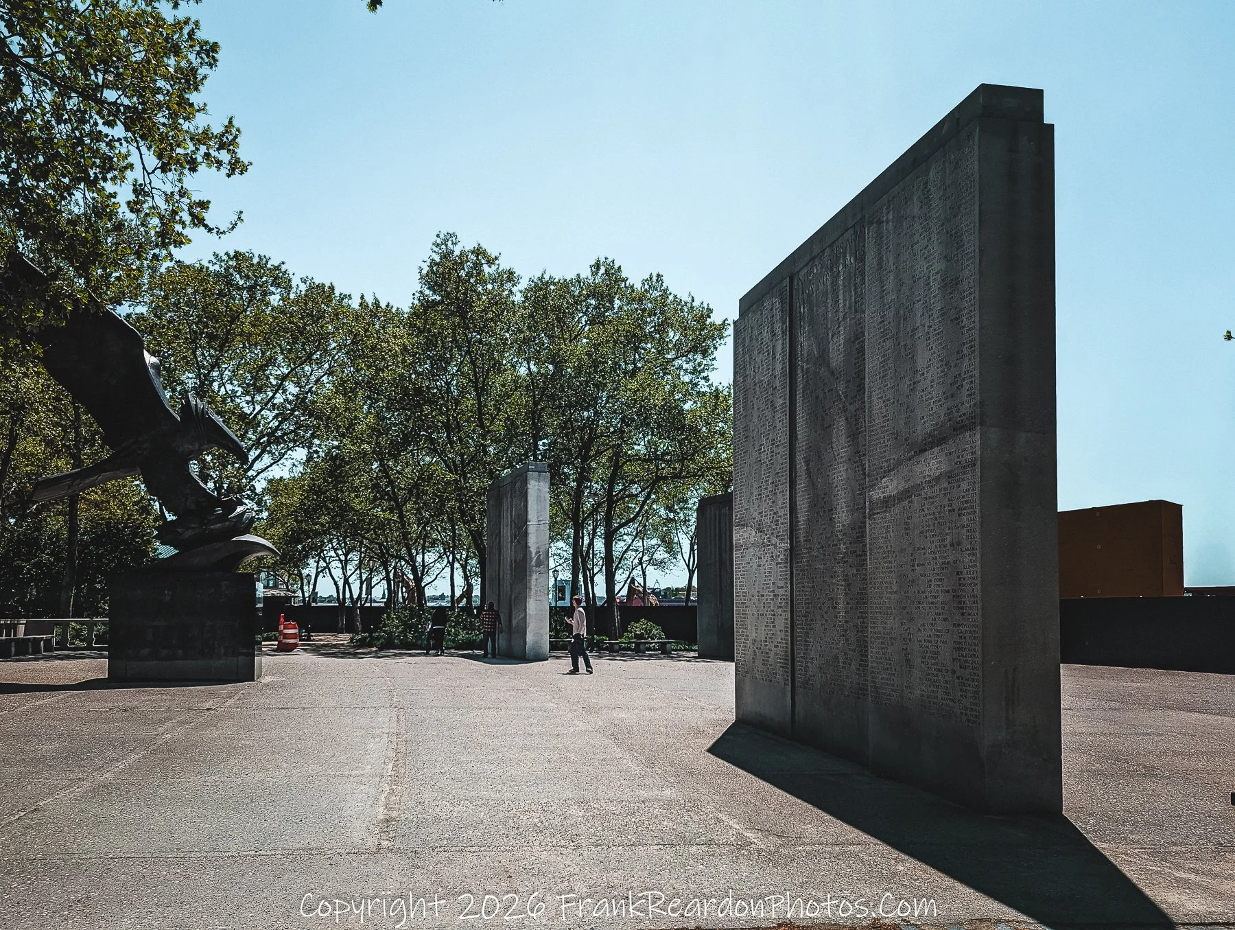 Battery Park “Names in Stone”