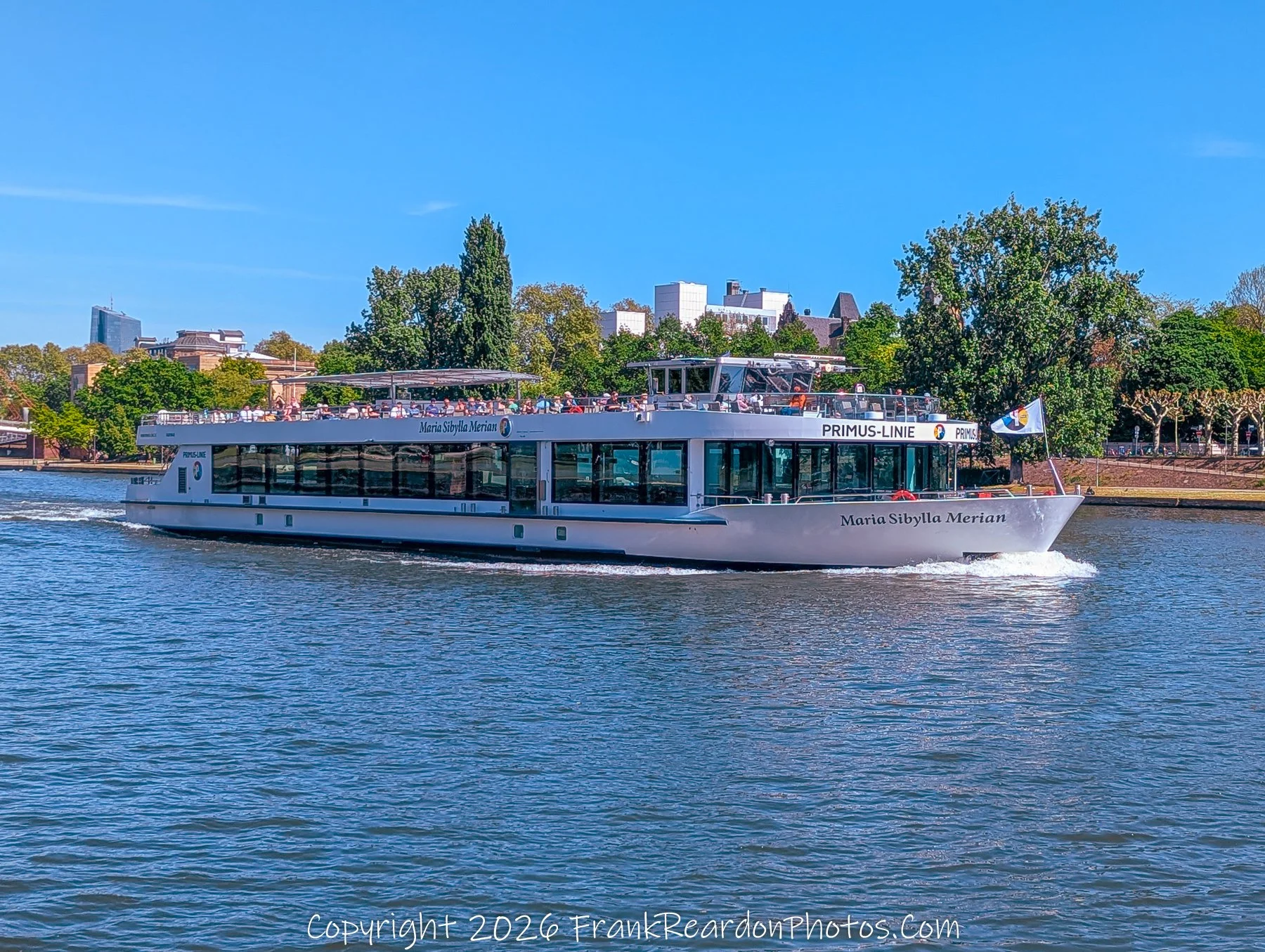 River Cruise Boat (Primus Line)
“Cruising the Main – Frankfurt in Motion”