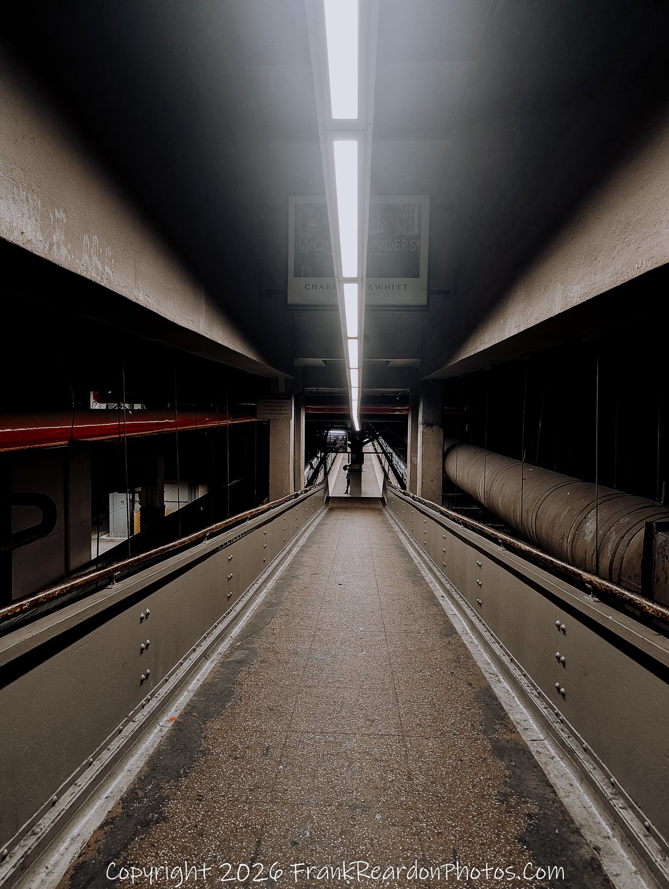 “Underground Corridor: Vanishing Lines”