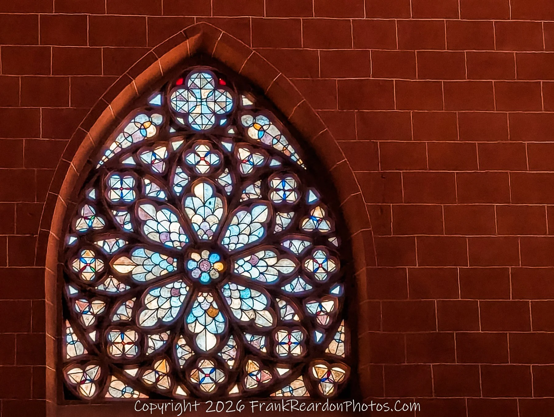 Rose Window Detail – Frankfurt Cathedral
“Circle of Light – Gothic Rose Window”