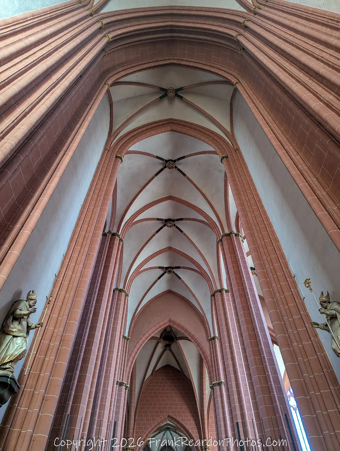 Gothic Vaulted Ceiling (Frankfurt Cathedral)
“Vaulted Harmony – Gothic Lines Above”