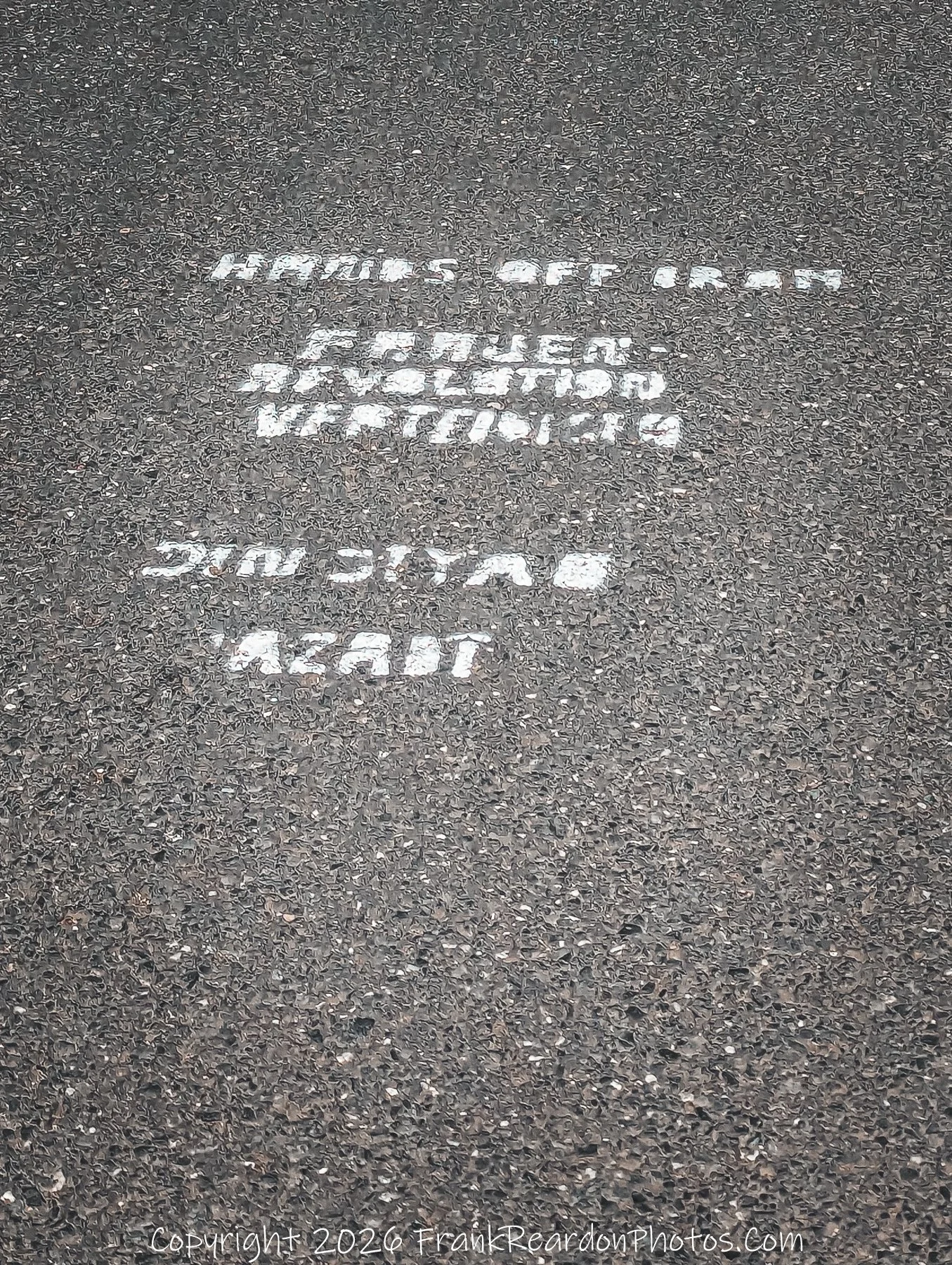 Street Marking on Asphalt
“Fading Marks – Echoes on the Street”