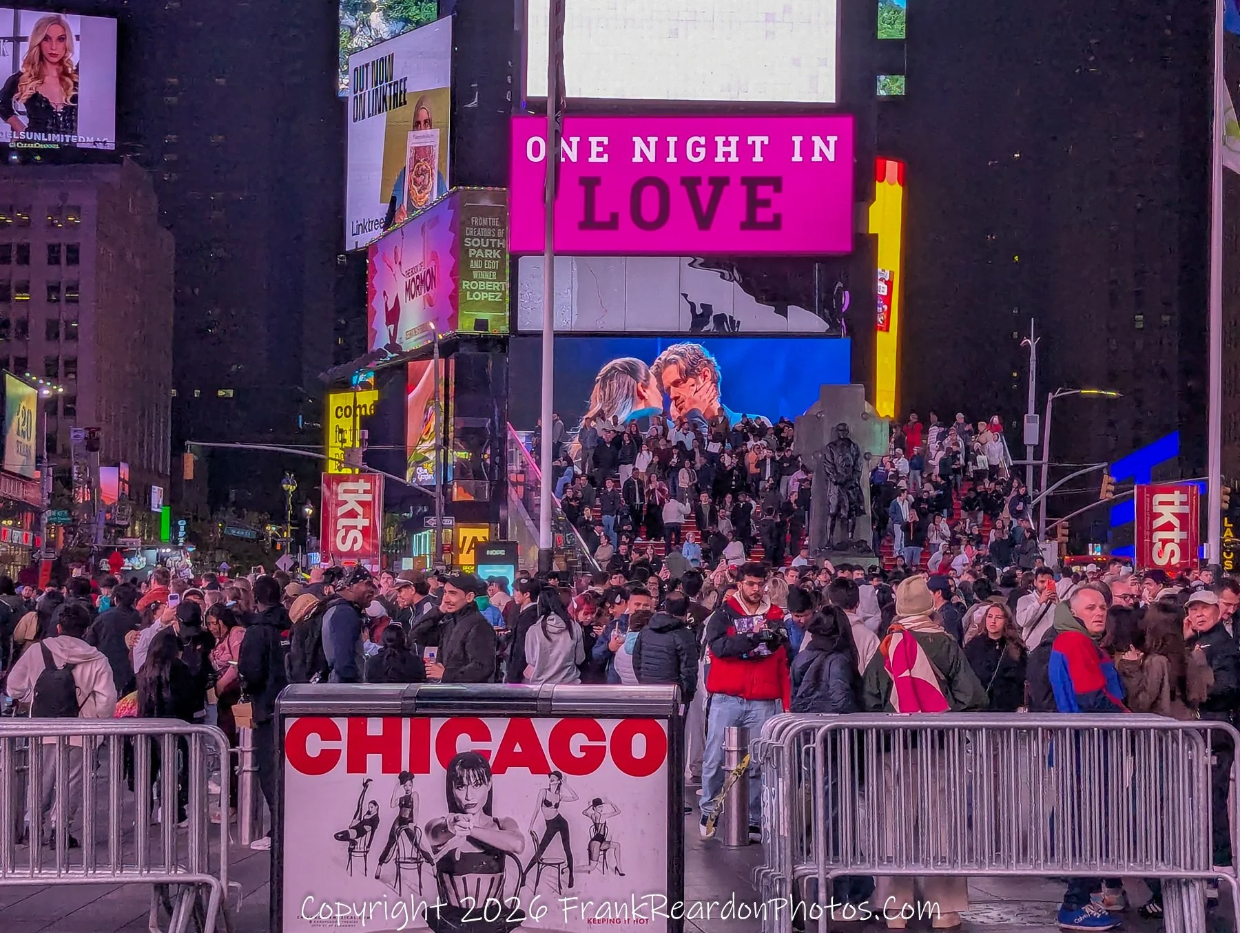 “Midnight Crowd at Duffy Square”