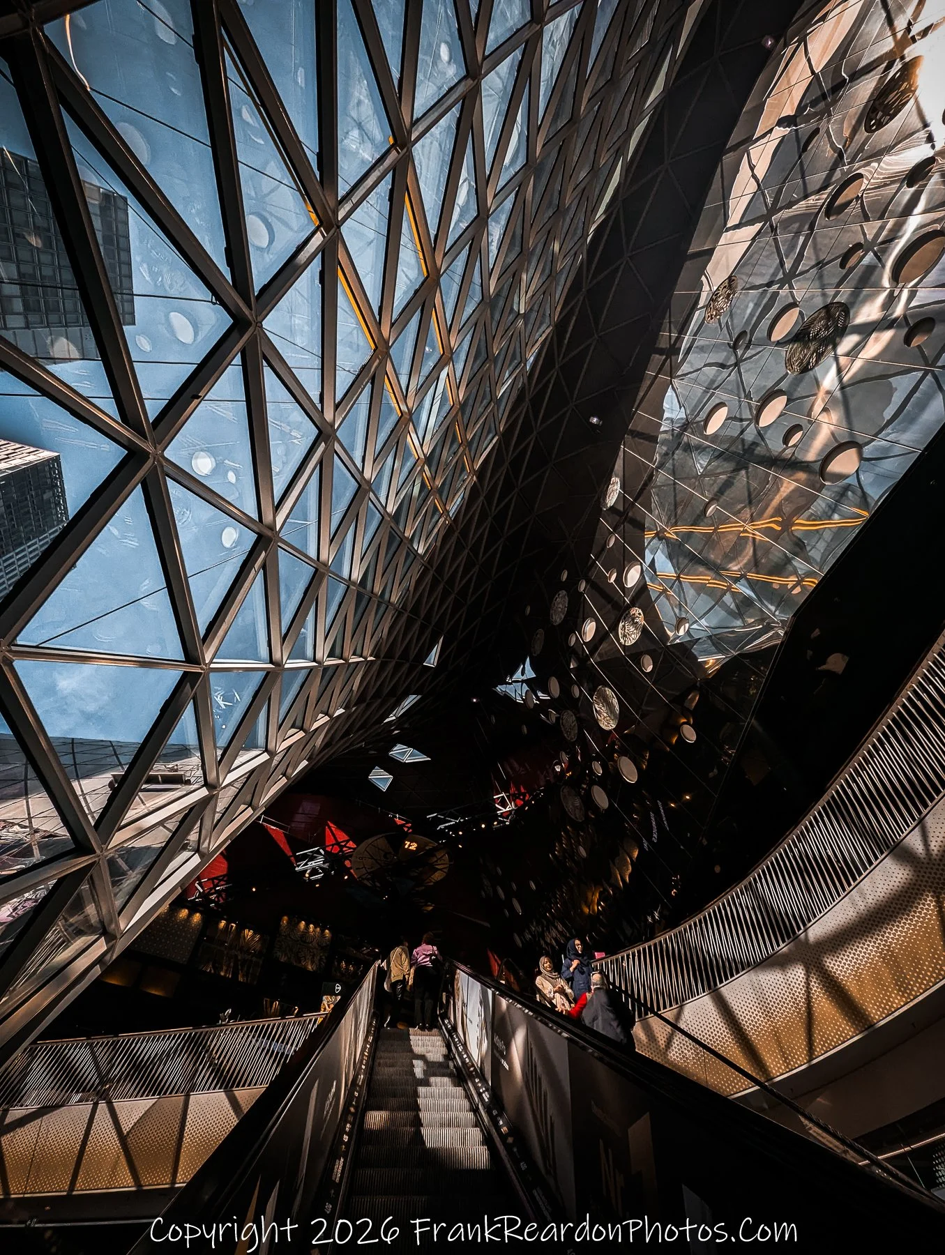 MyZeil Ceiling and Reflections (Abstract Detail)
“Reflections and Angles – The Geometry of Light”