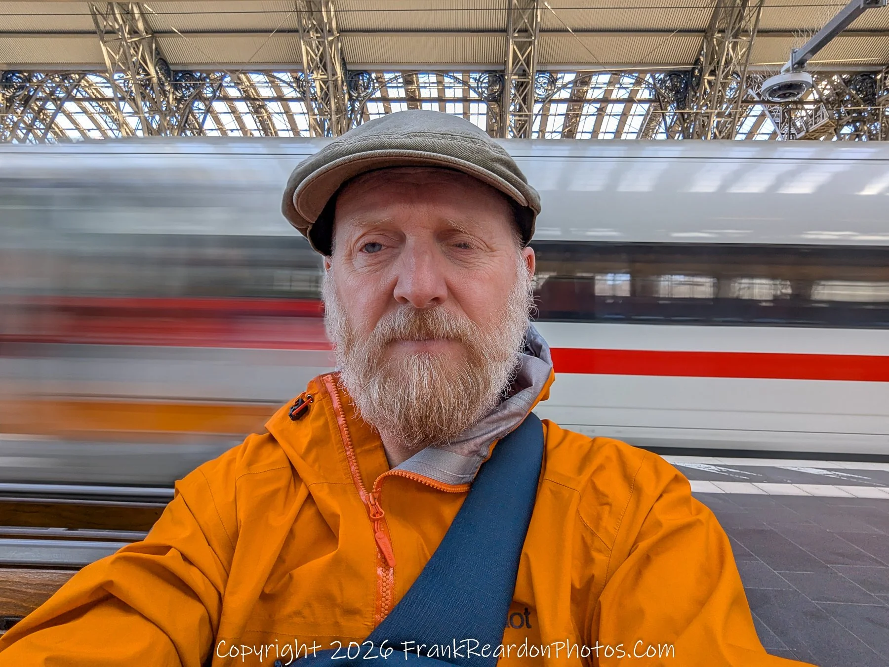 Motion vs Stillness
"A quiet moment in Frankfurt as the world speeds by in streaks of steel and light."