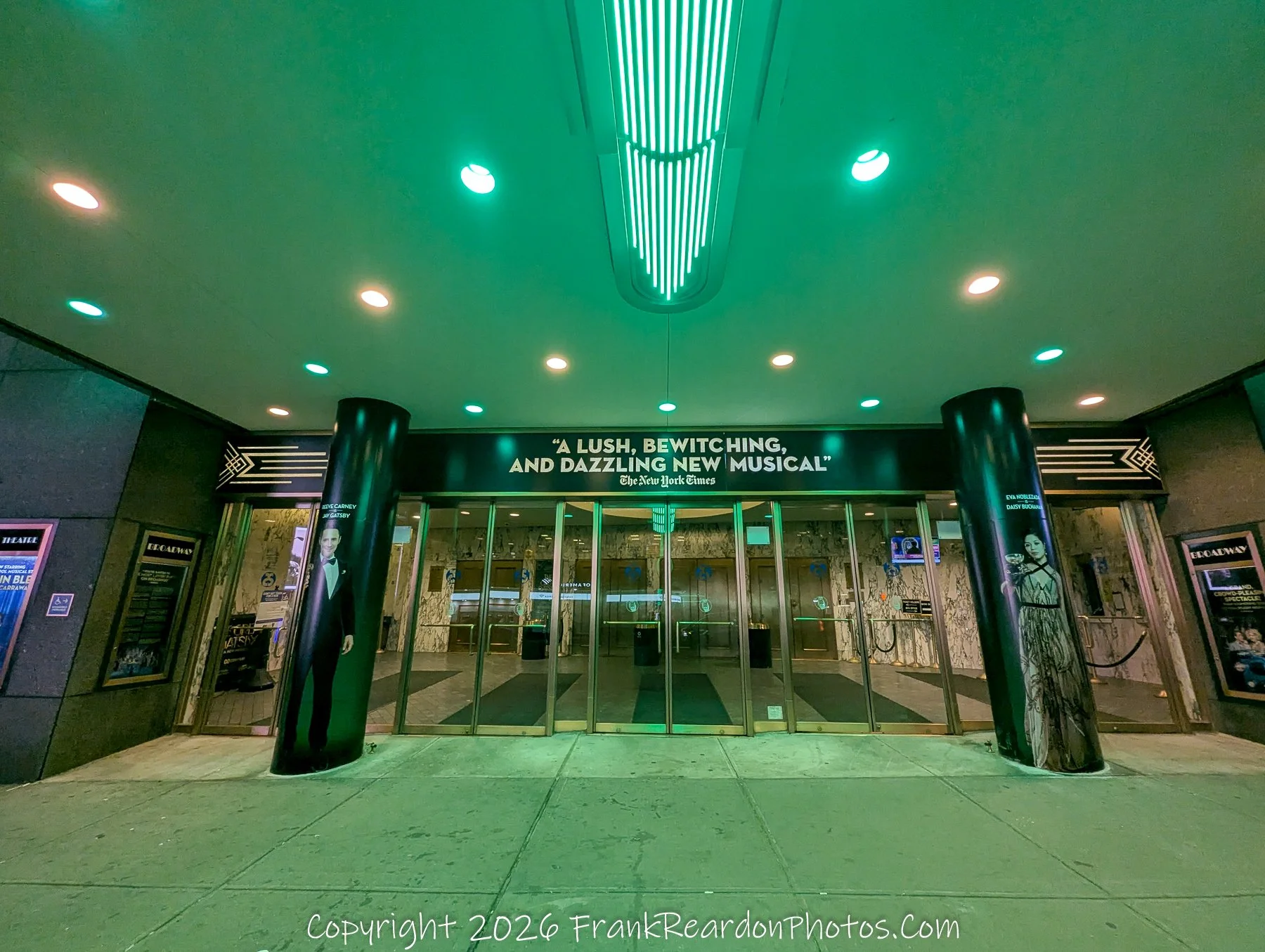 “Neon Entrance: A Night at the Theater”