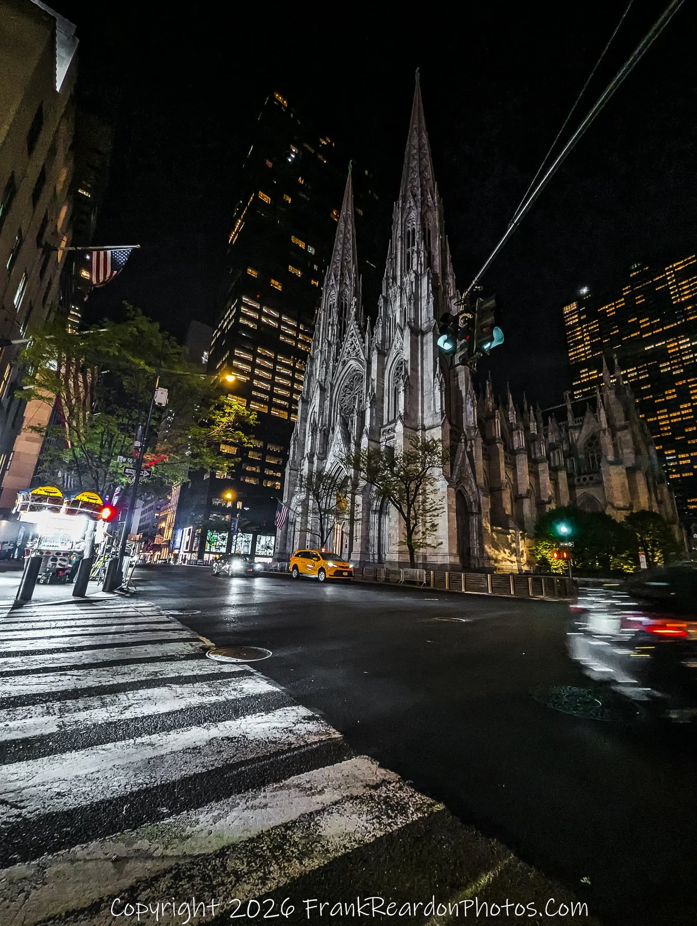 “St. Patrick’s Cathedral: Midnight Crossing”