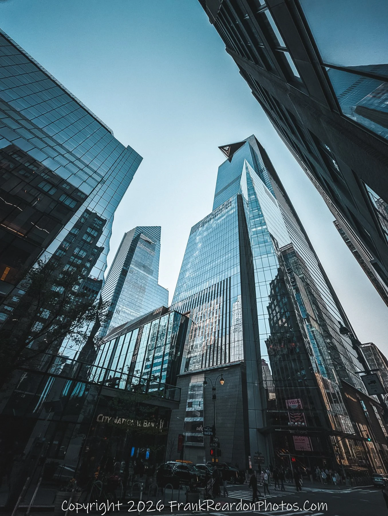 "Skyward Reflections at Hudson Yards”