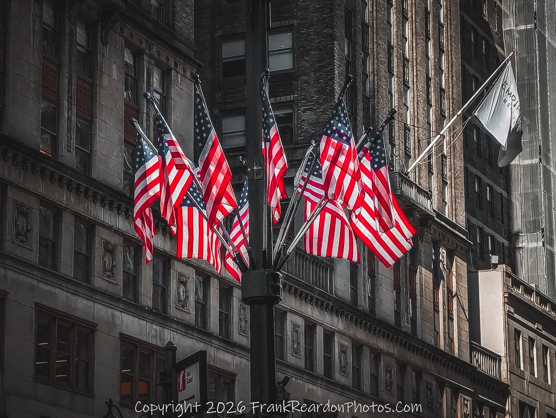 “Stars and Stripes: Fifth Avenue Facade”