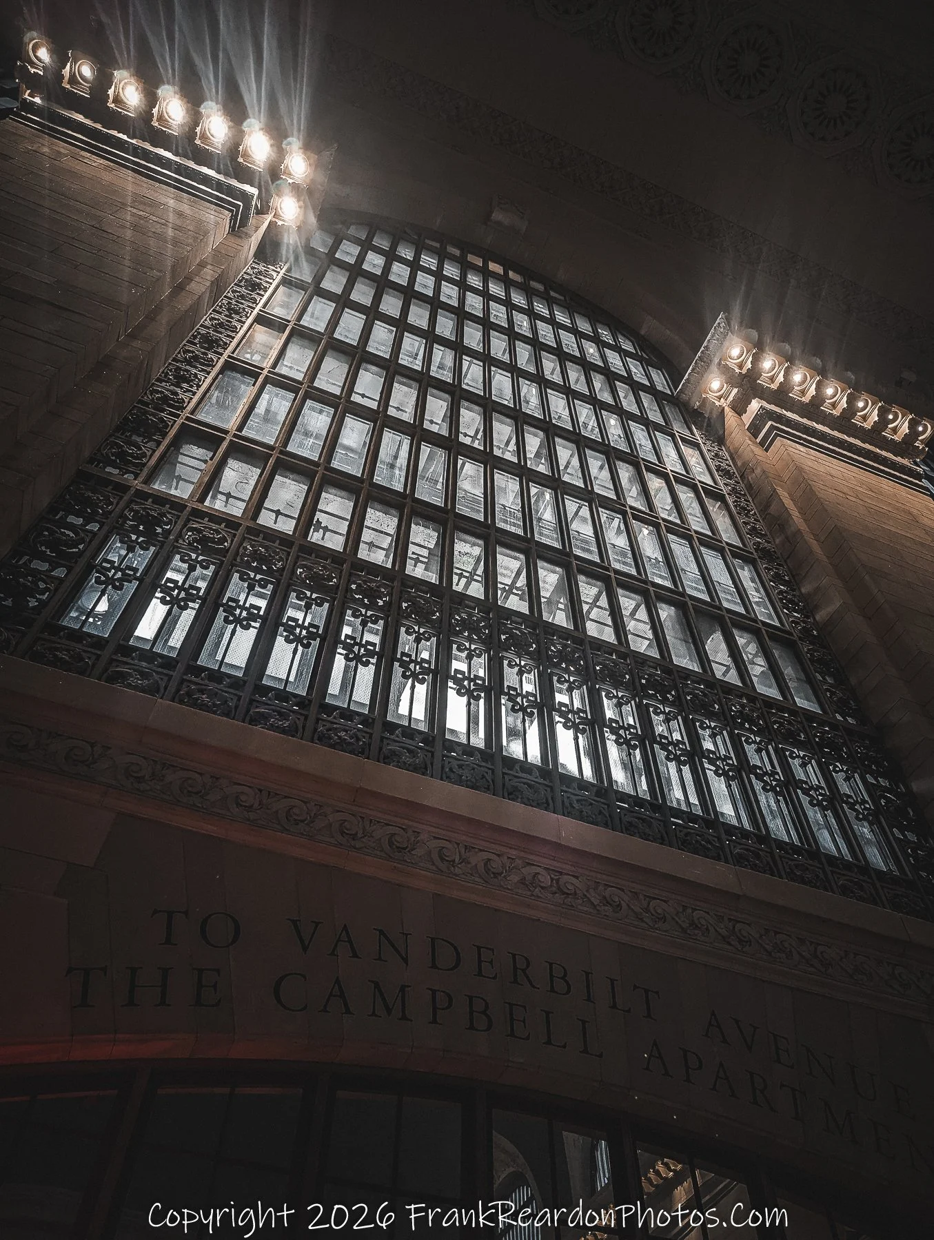“Ironwork Light: Grand Central Window Study”