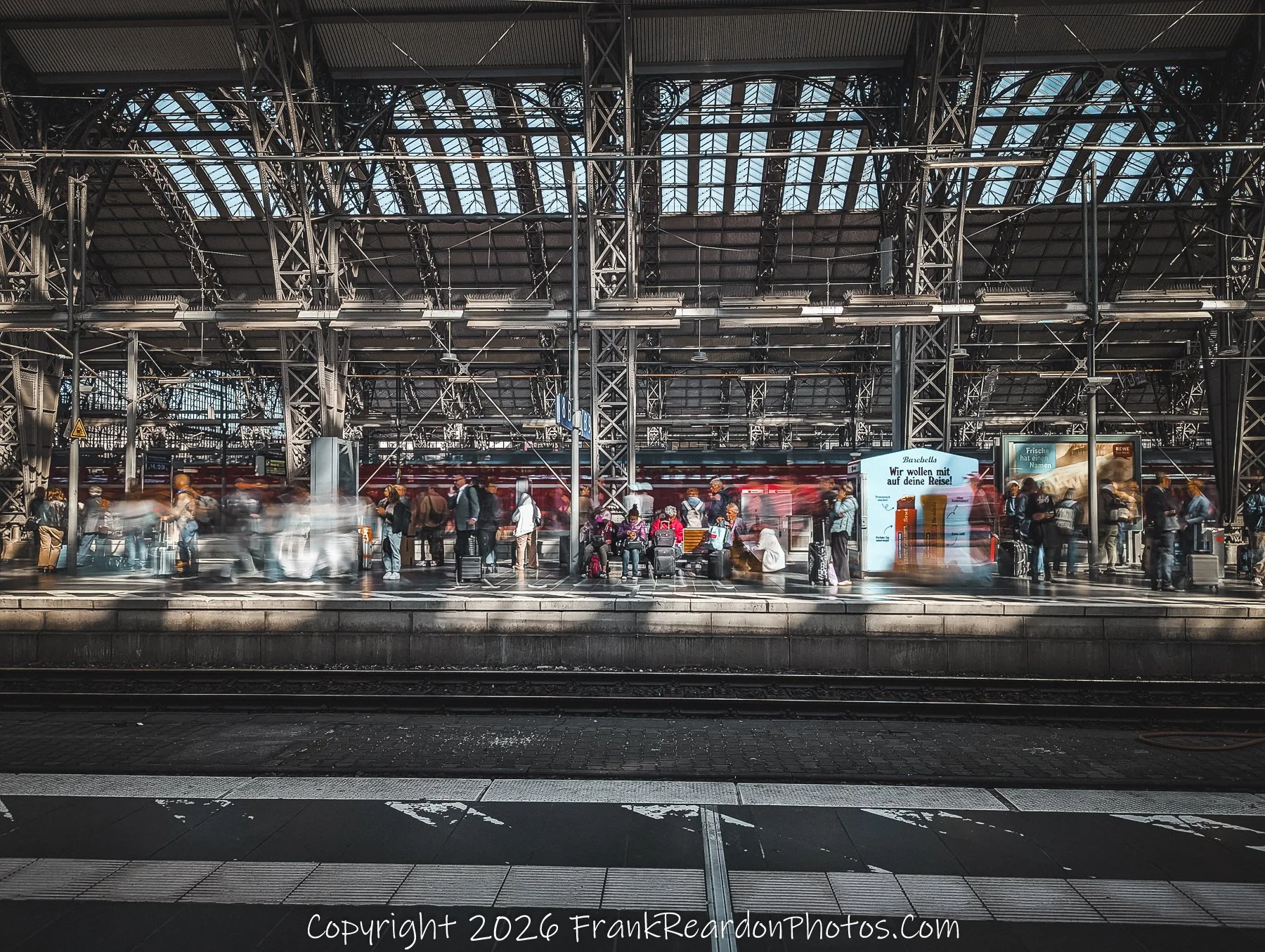 Platform Pause
"Between arrivals and departures, a single moment holds steady at Frankfurt Hauptbahnhof"