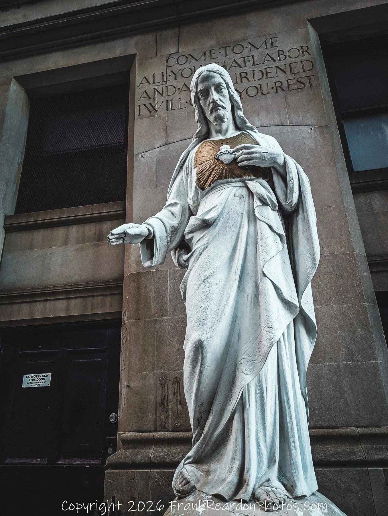 “Sacred Heart in Stone”