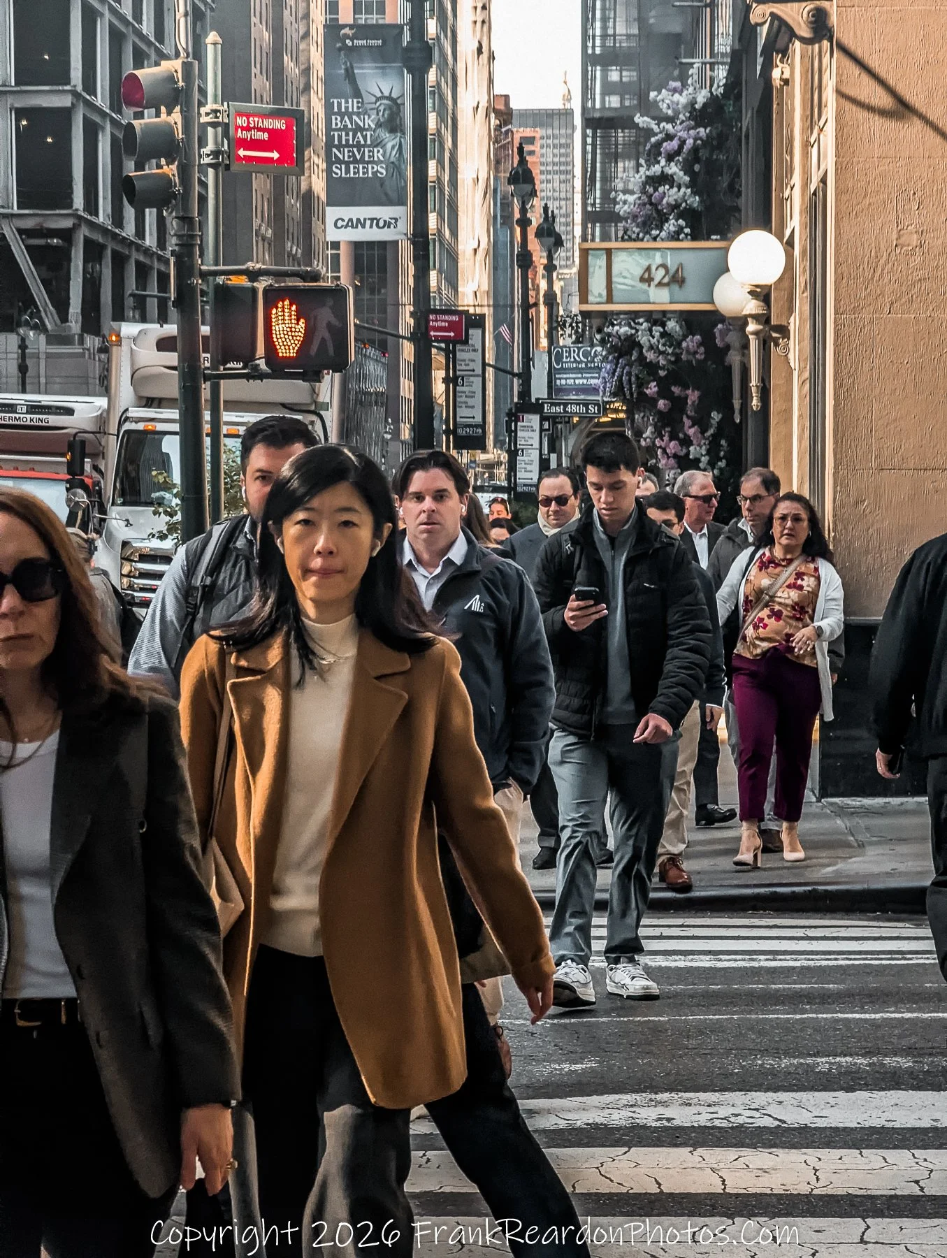 “Crosswalk Crowd: Midtown Rhythm”