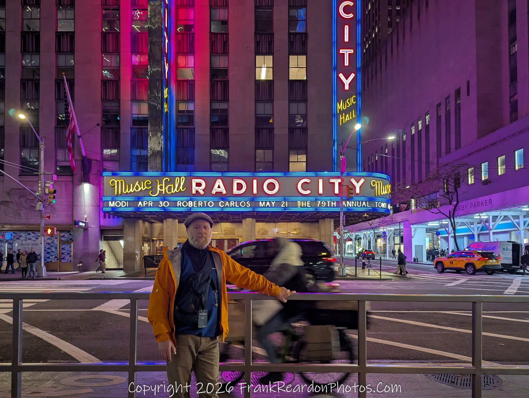 "Me at Radio City Crossing: Motion and Light”