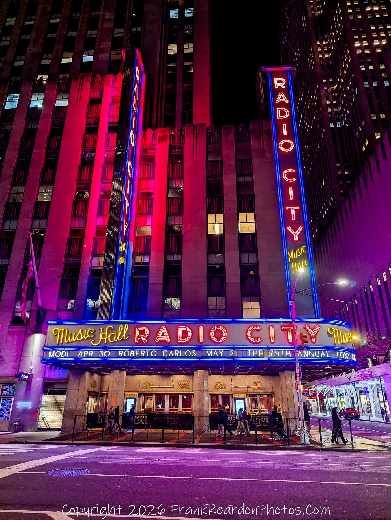 “Radio City in Neon: Midtown Nights”