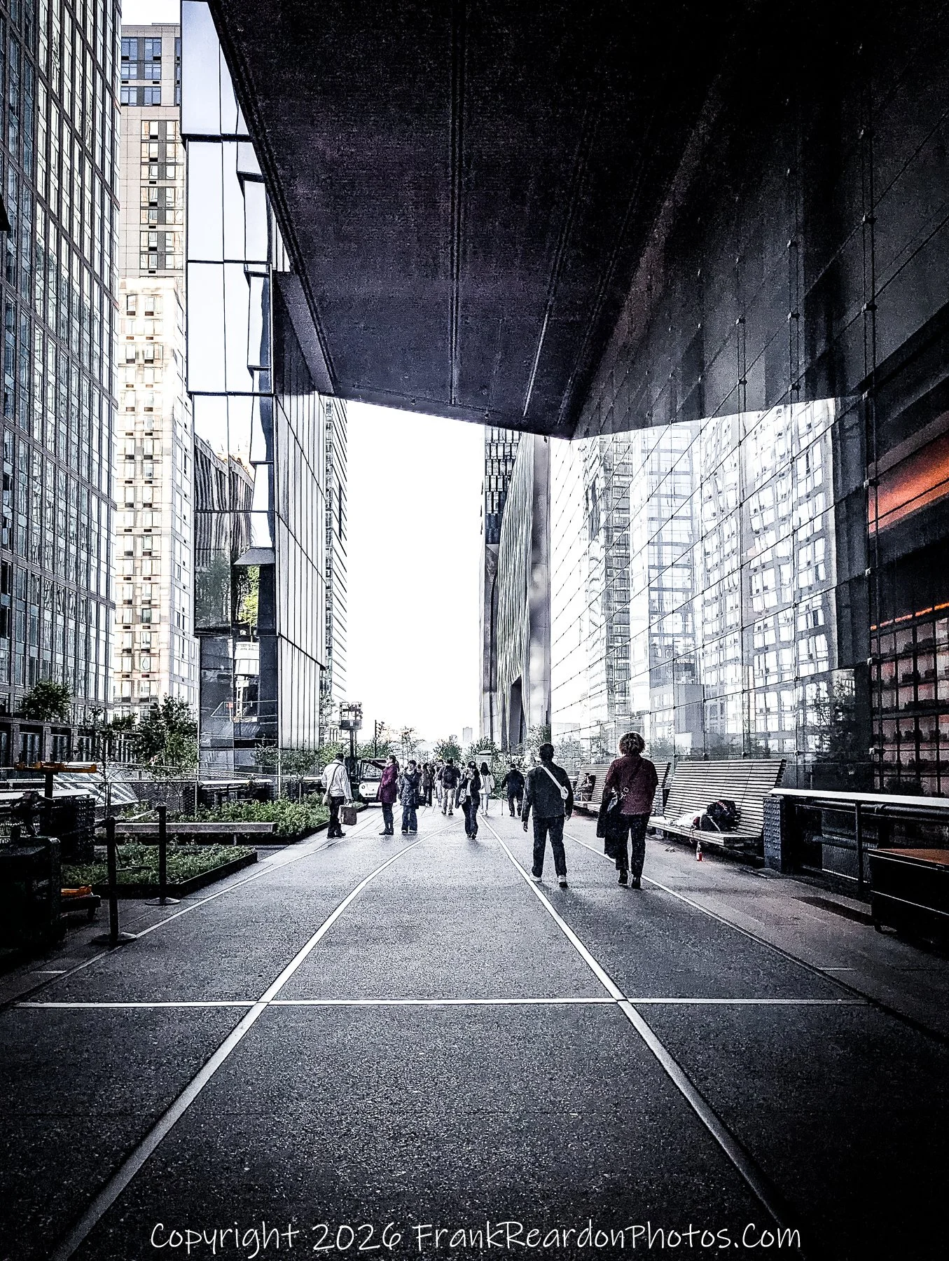 “High Line Passage: Light and Steel”