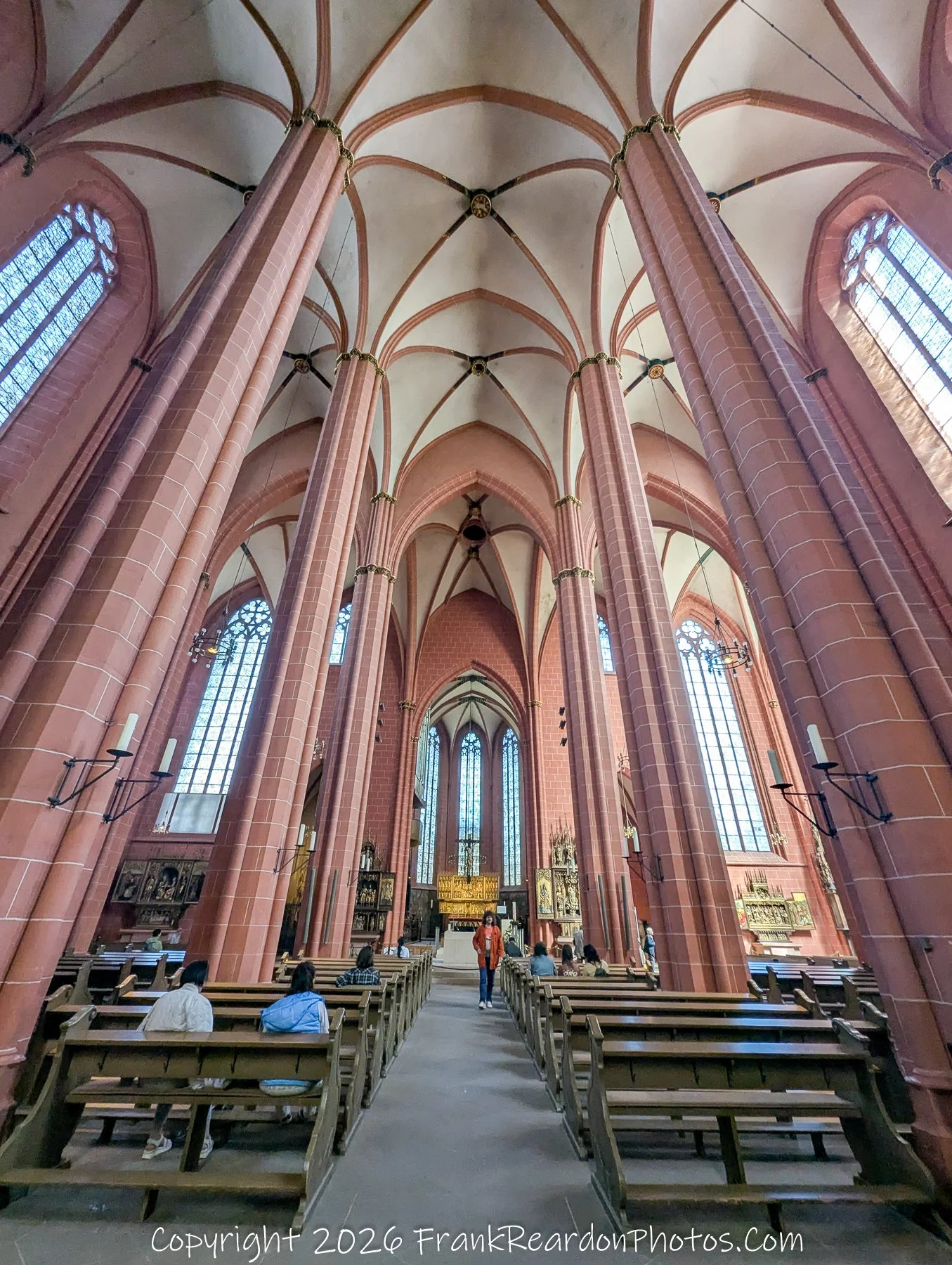 Cathedral Nave with Central Aisle
“Sacred Space – The Heart of Frankfurt Cathedral”