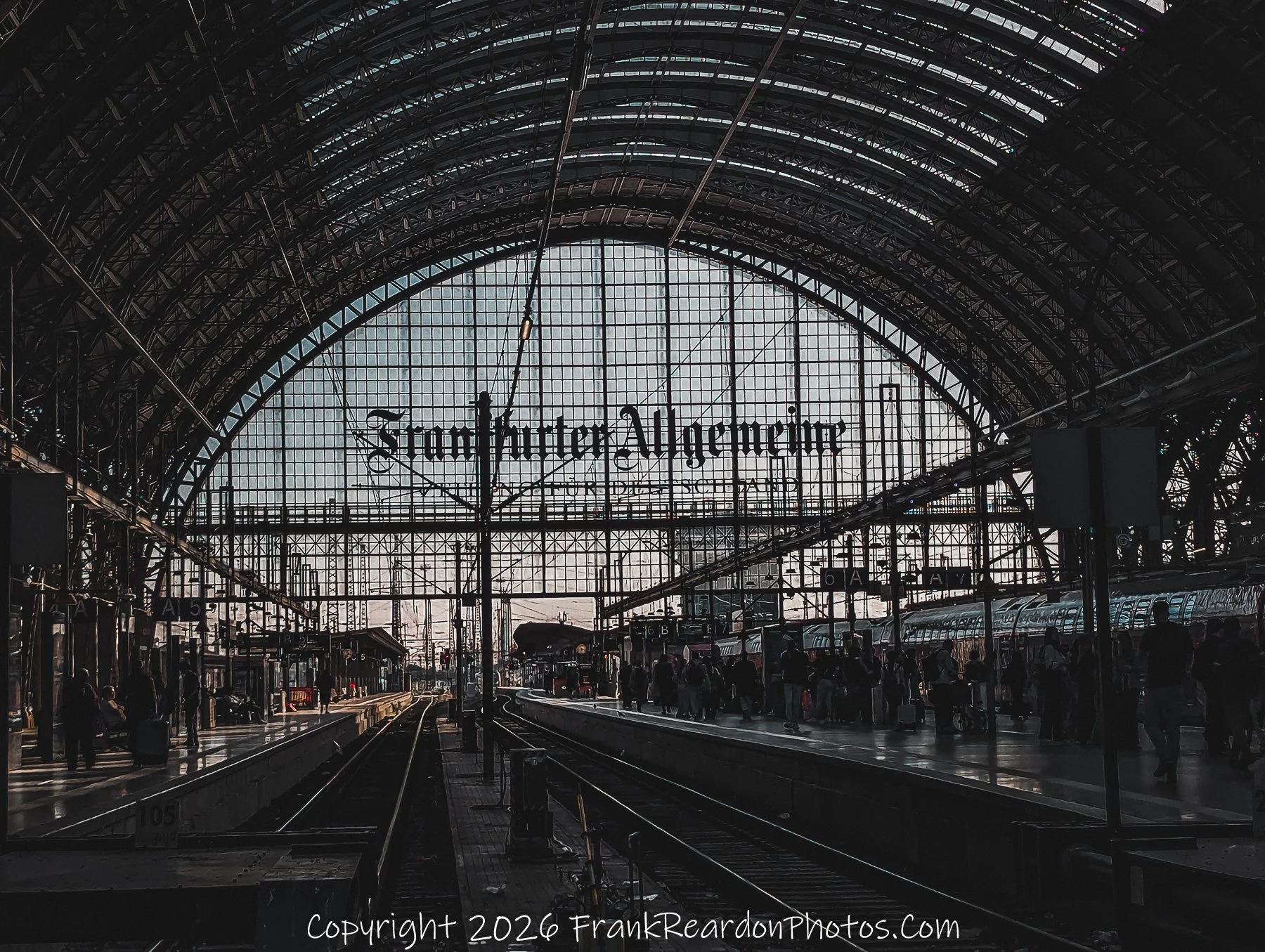 Main Hall of Frankfurt Hauptbahnhof.
The Grand Terminus