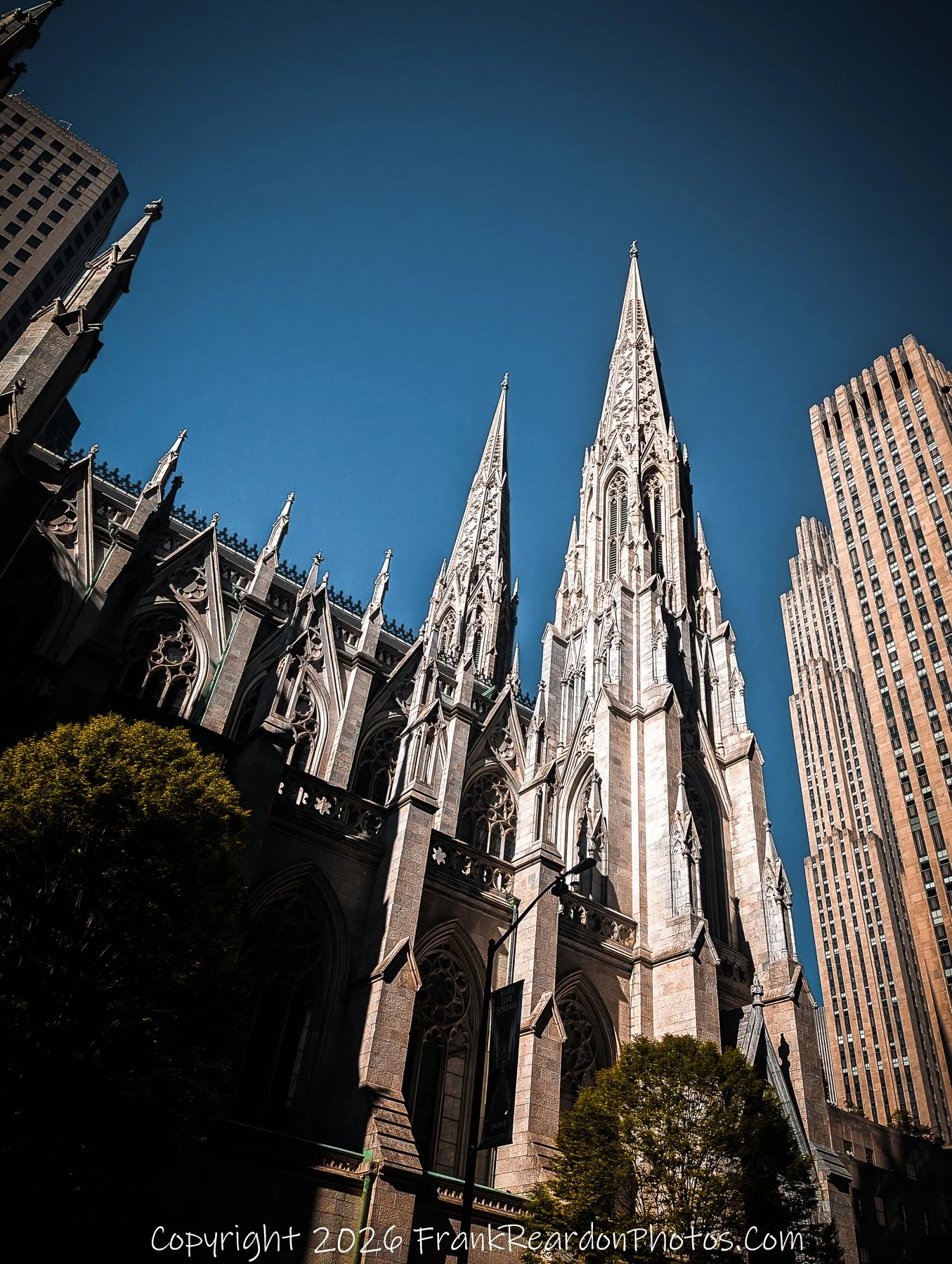 “St. Patrick’s Rising Between Towers”