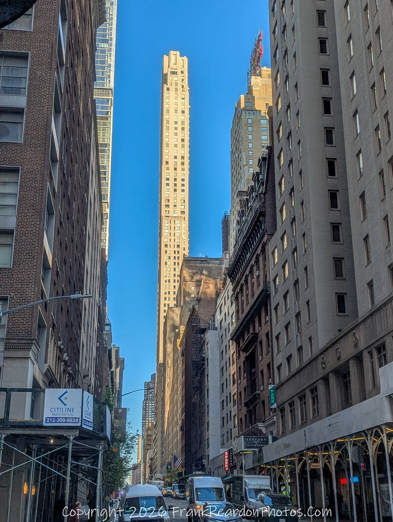 "Midtown Canyon in Morning Light”