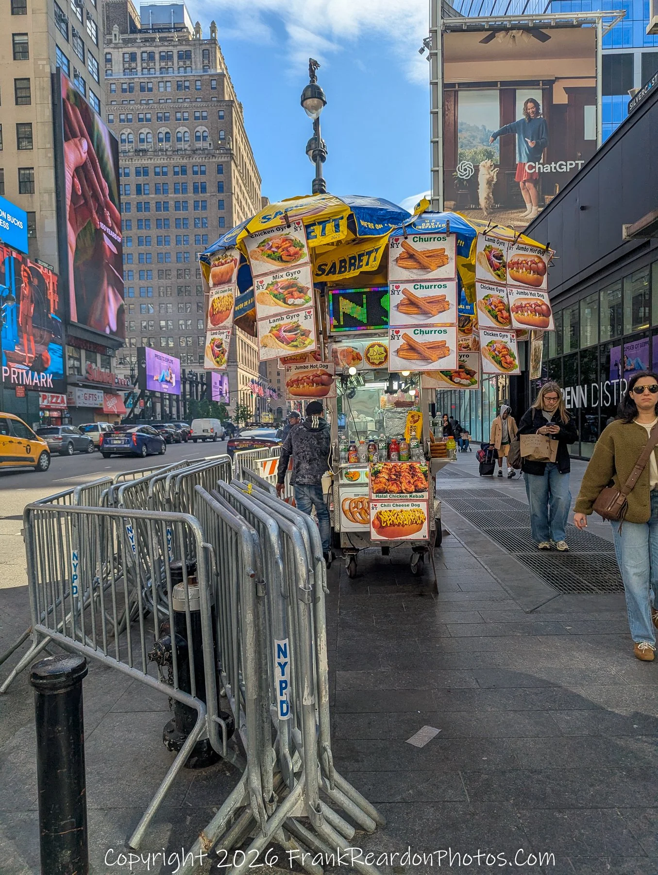 Street Food Cart “Street Flavor, New York”