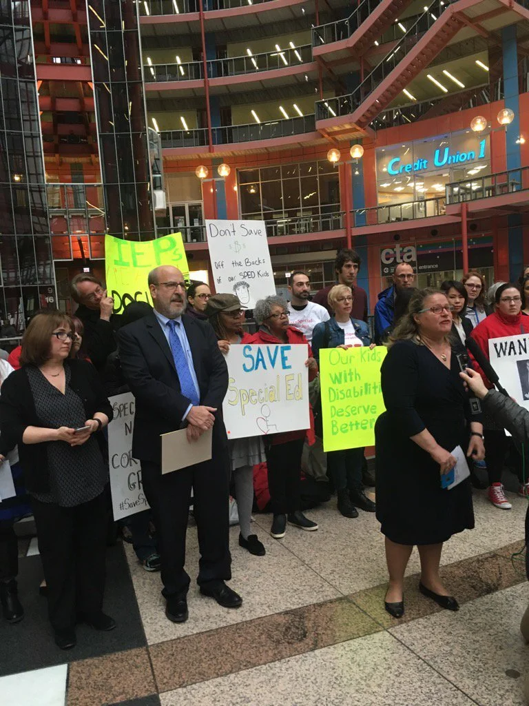 ISBE Panel Sides with Advocates in Special Ed Probe | 4.18.18