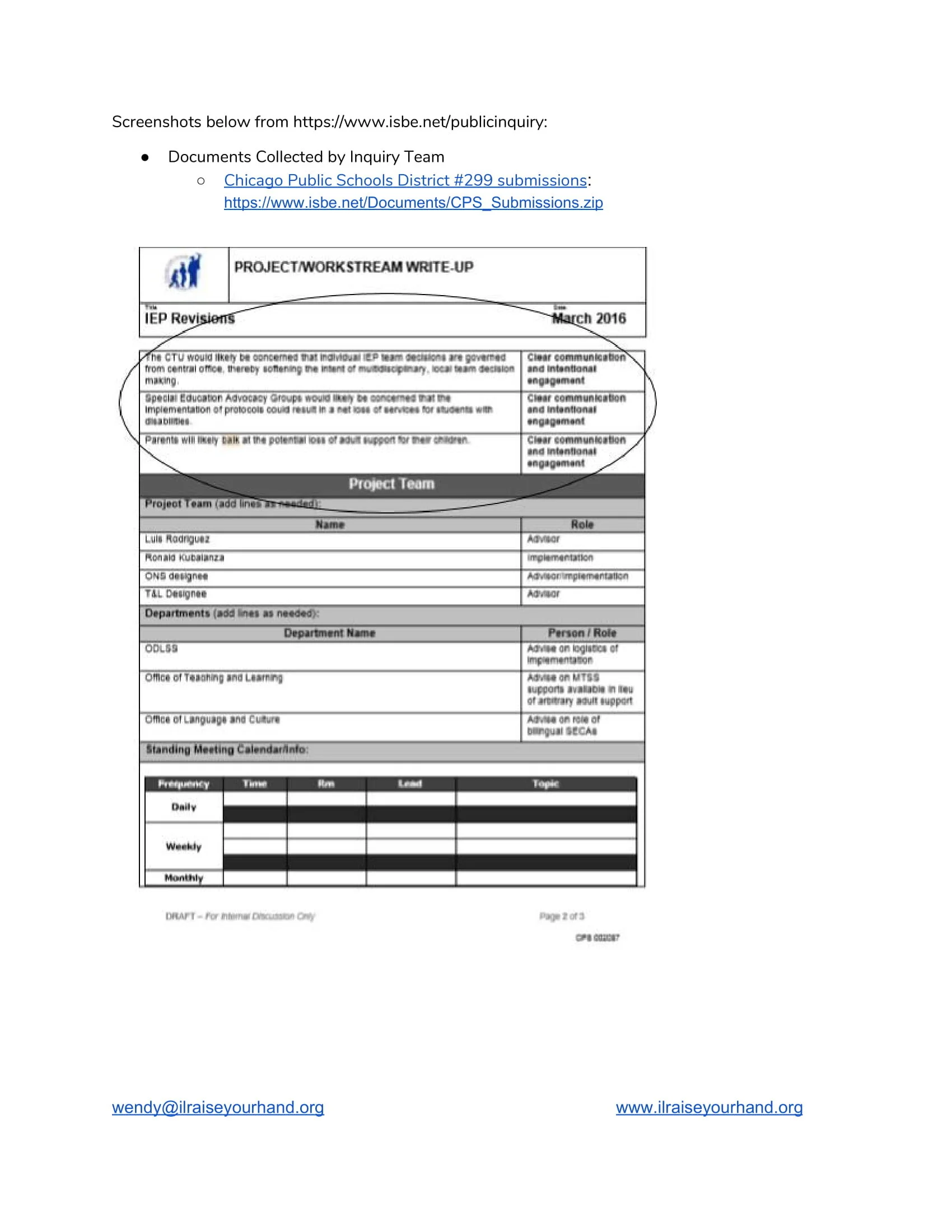 RYH Statement | March 2018 CPS BOE