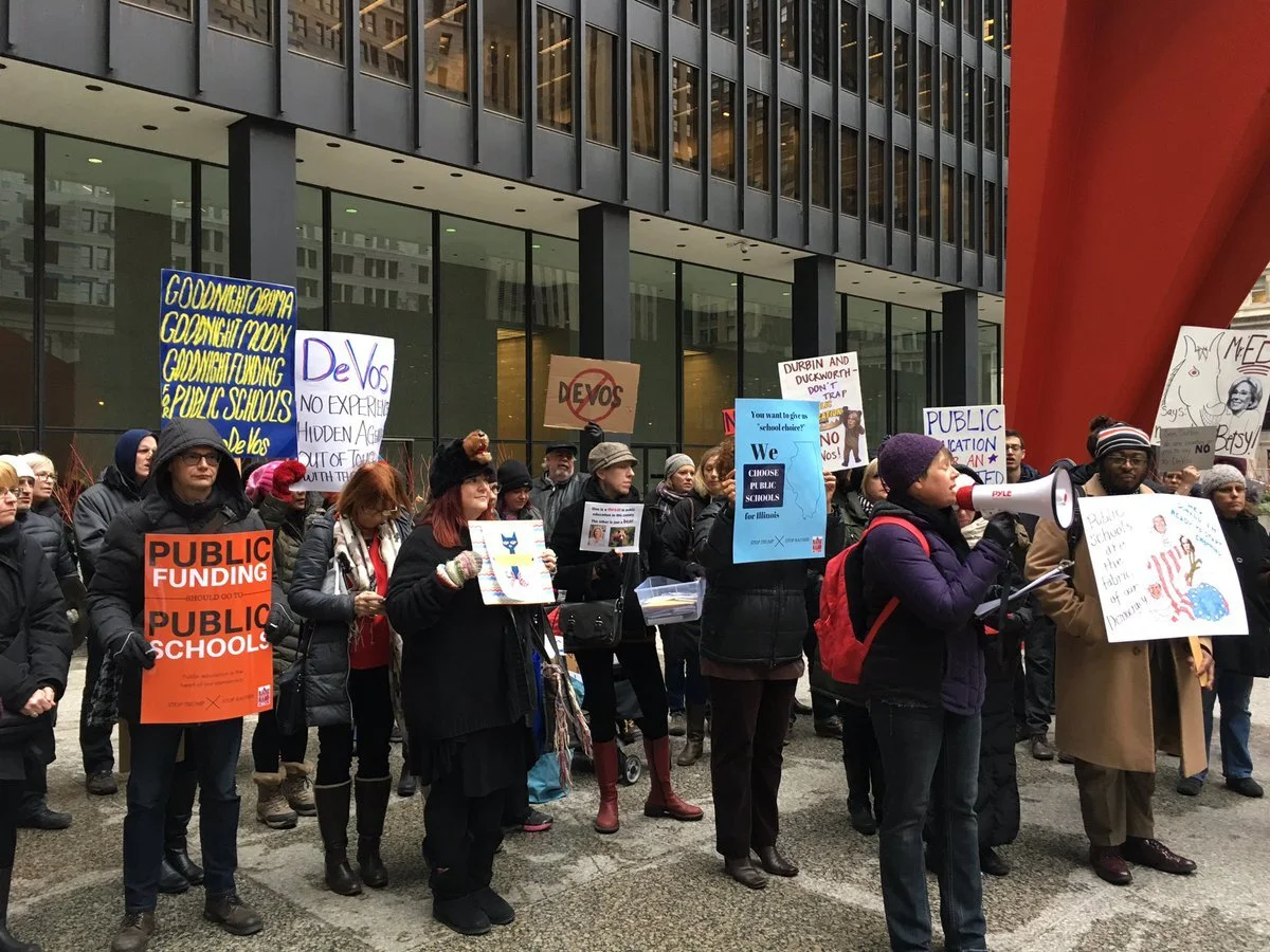 RYH letter to Senators Durbin and Duckworth: Vote no on DeVos