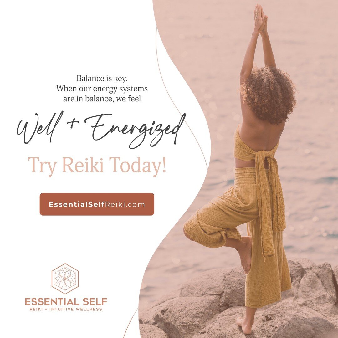 To Book: www.EssentialSelfReiki.com

#essentialselfwellness #reiki #reikiheals #energy #energymedicine #energyheals #energyhealer #soundhealing #frequency #vibration #crystalhealing #crystals #selfcare #dailyreiki #happylife #wellness #vibe #reikihea